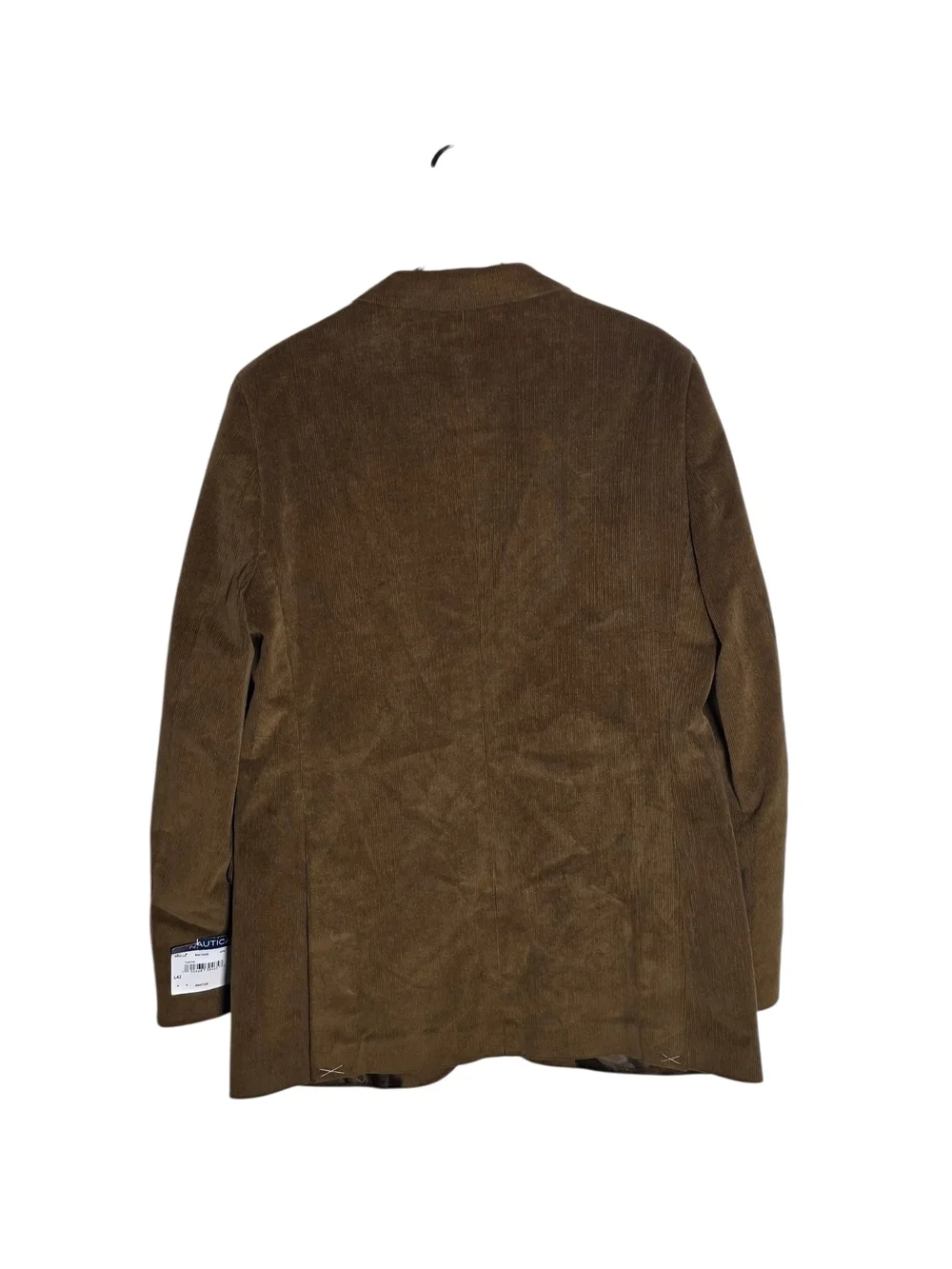 Nautica Active Stretch Corduroy Blazer Sport Coat Tan 42 Long NWT